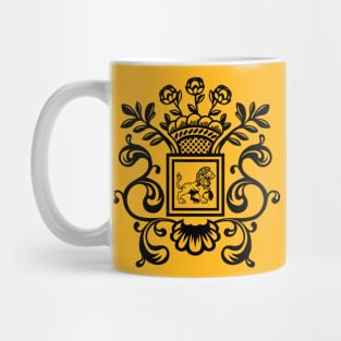 Lion Tapestry Design Mug